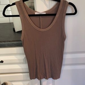 Never worn brown tank top